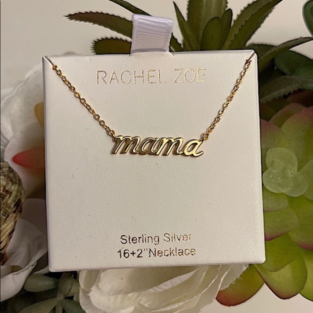 NWOT Rachel Zoe Mama Necklace. Mom, mother jewelry
